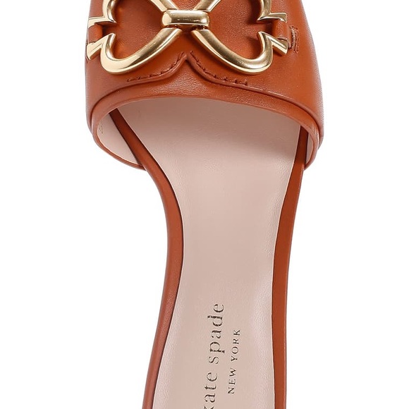 NIB! Kate Spade Elouise slip-on sandal heel shoes - Picture 4 of 5